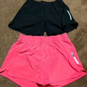 Zyia Track Shorts 💗🖤